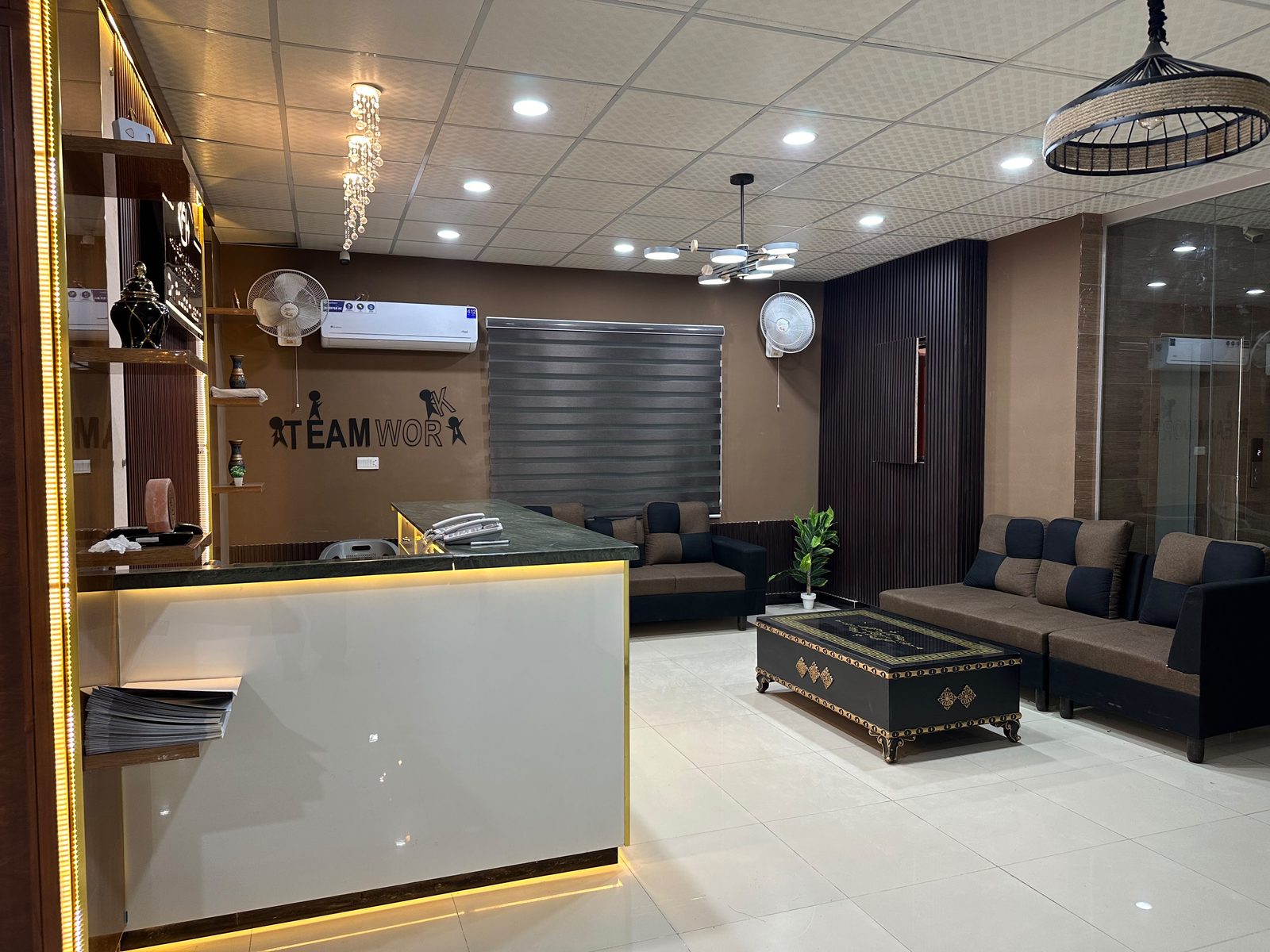 Aspire Skin & Aesthetic Clinic - reception and waiting lounge